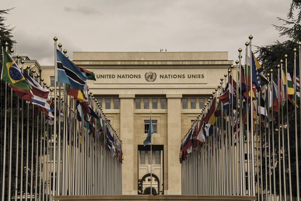 Der Palais des Nations der Uno in Genf (Bild thk)